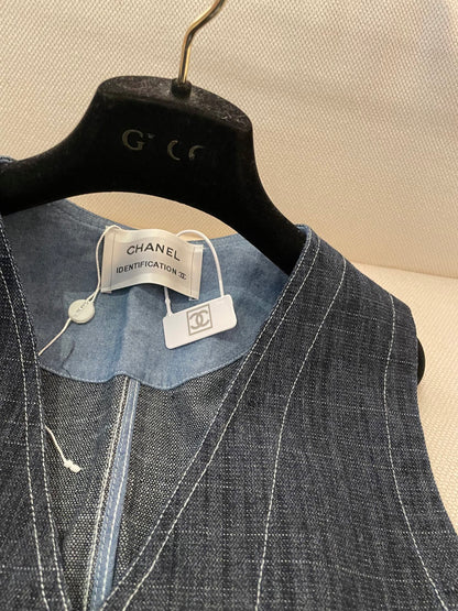 Denim vest