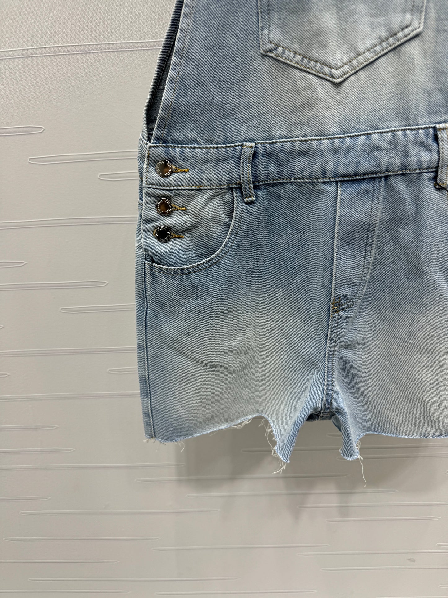 Denim overalls