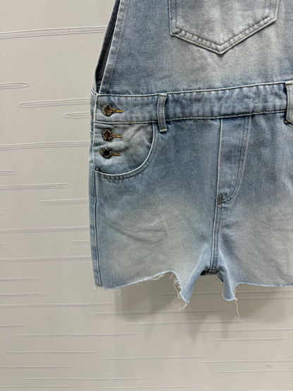 Denim overalls
