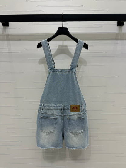 Denim overalls