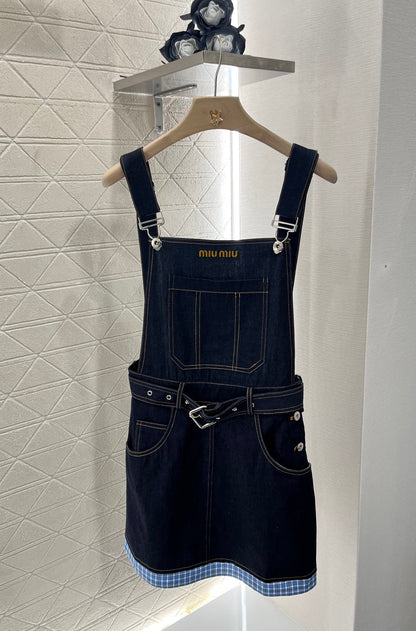Denim overalls