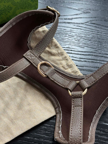 Dog Collar + Leash + Harness Set