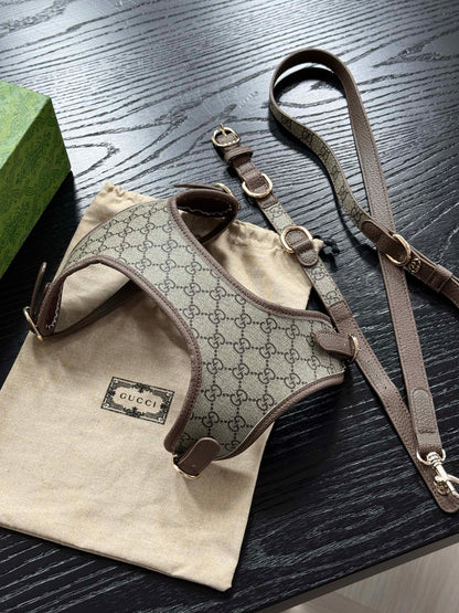 Dog Collar + Leash + Harness Set