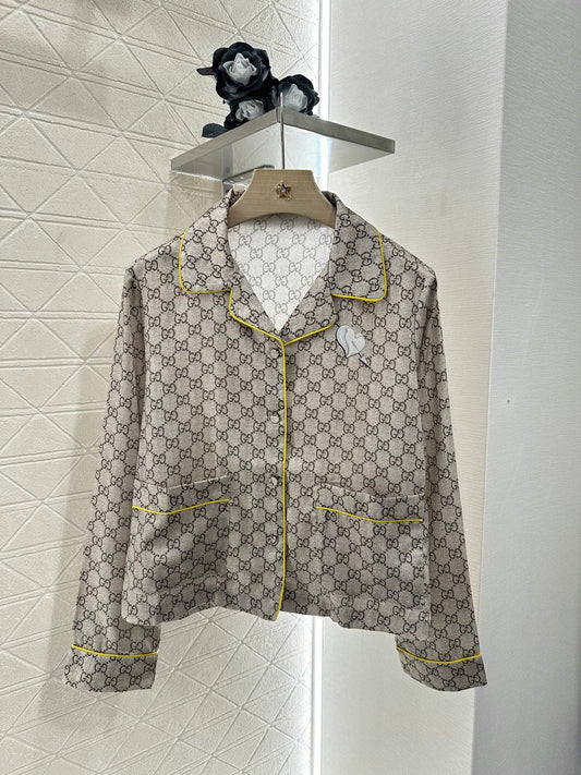 Long Sleeved Shirt+Casual Pants