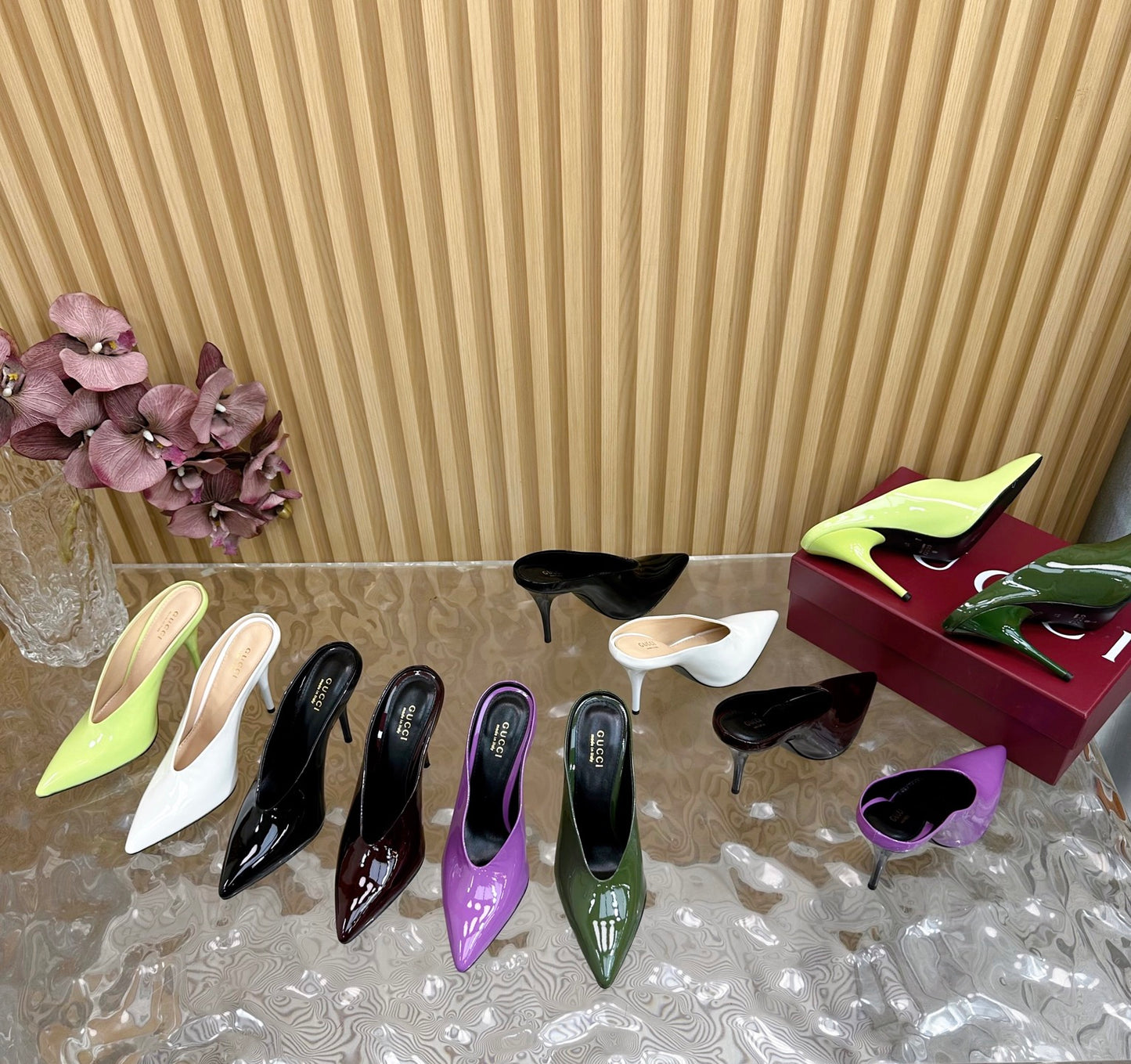 High Heel Slippers