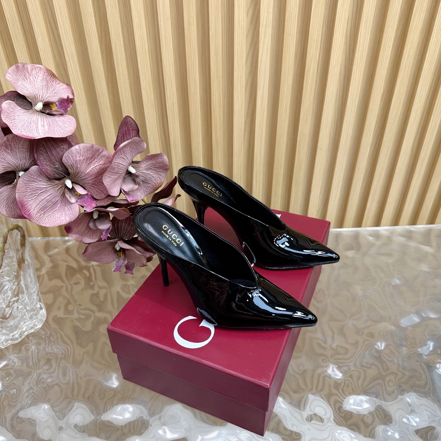 High Heel Slippers