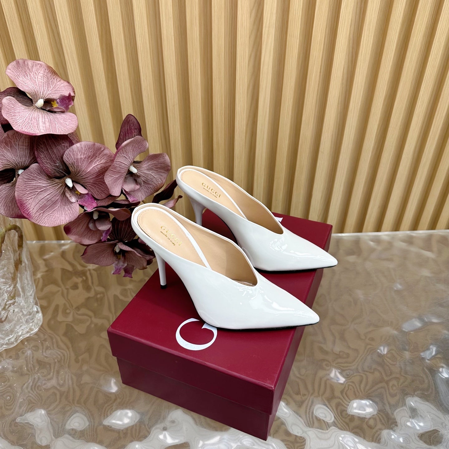 High Heel Slippers