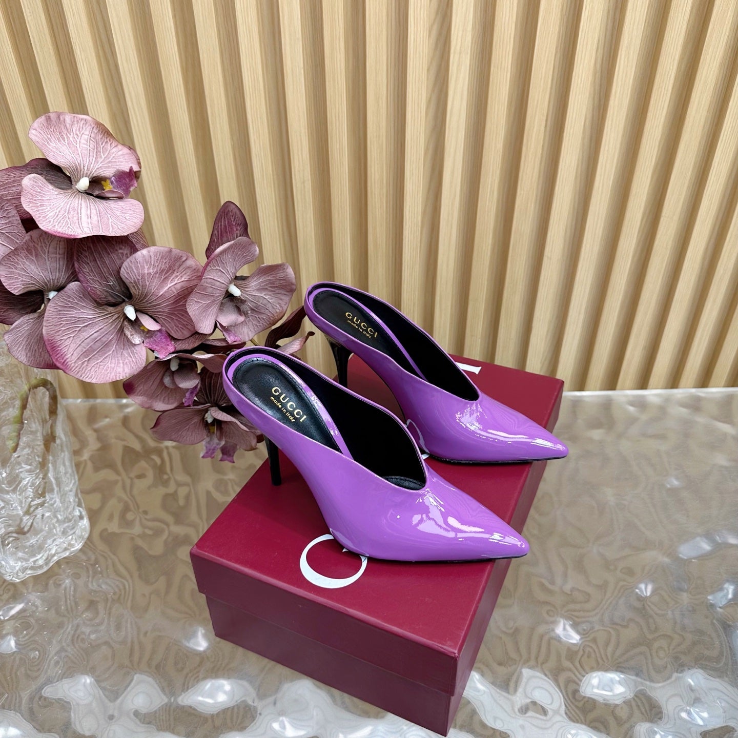 High Heel Slippers