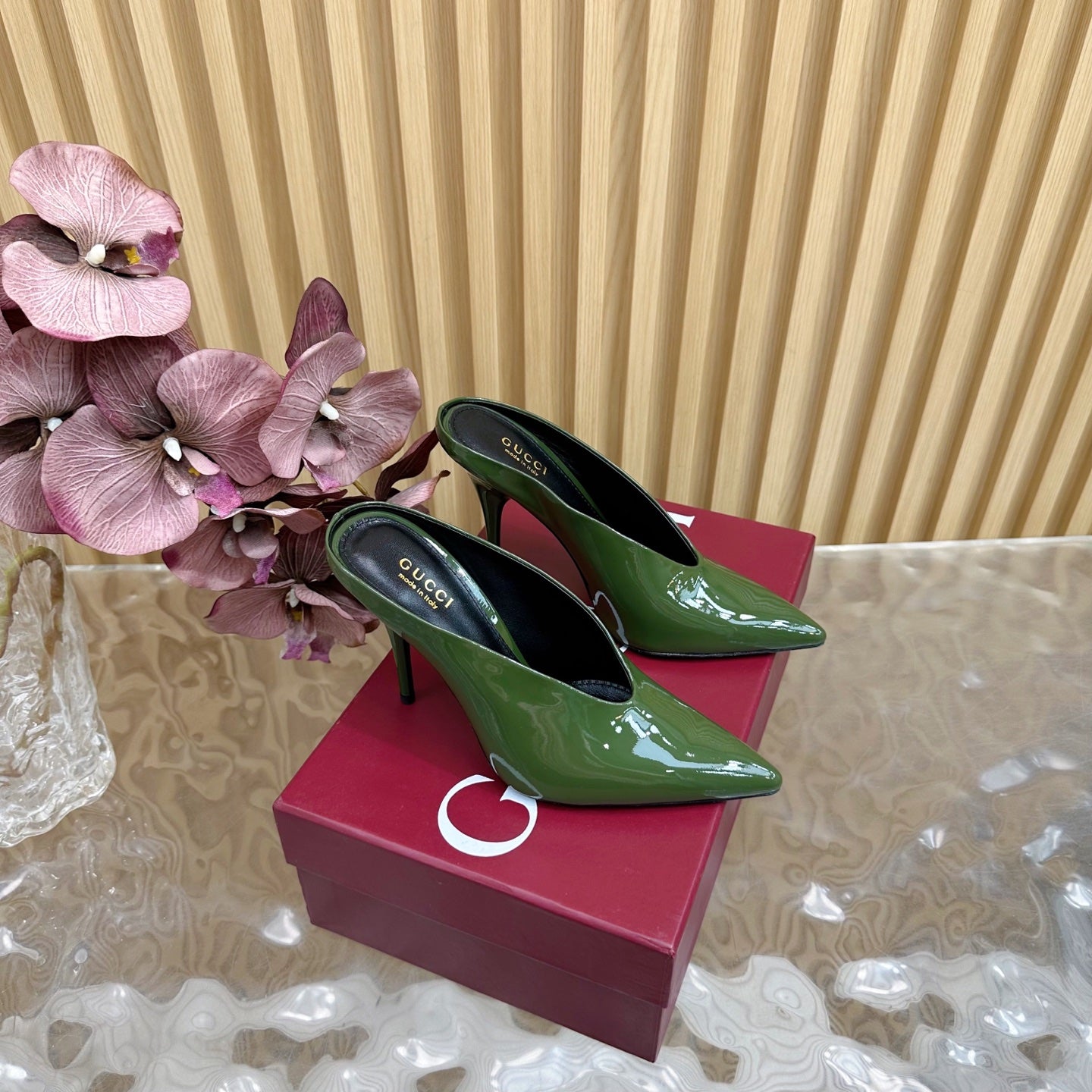 High Heel Slippers