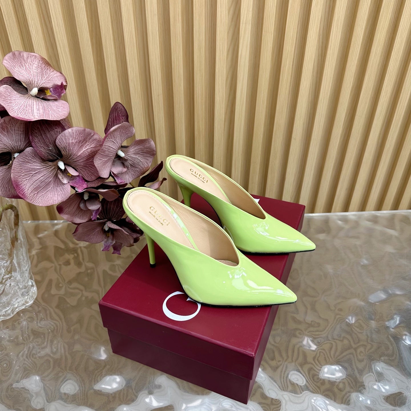High Heel Slippers