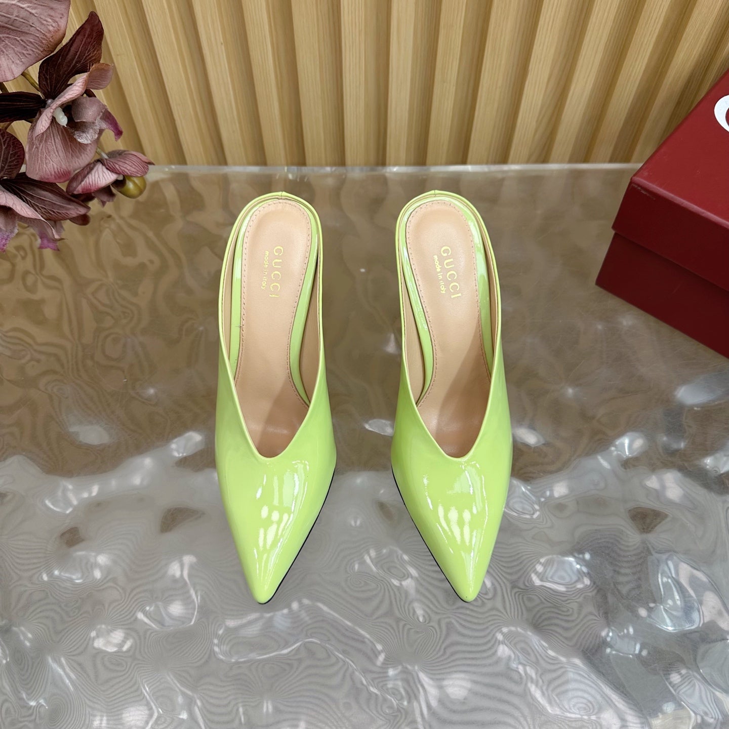 High Heel Slippers