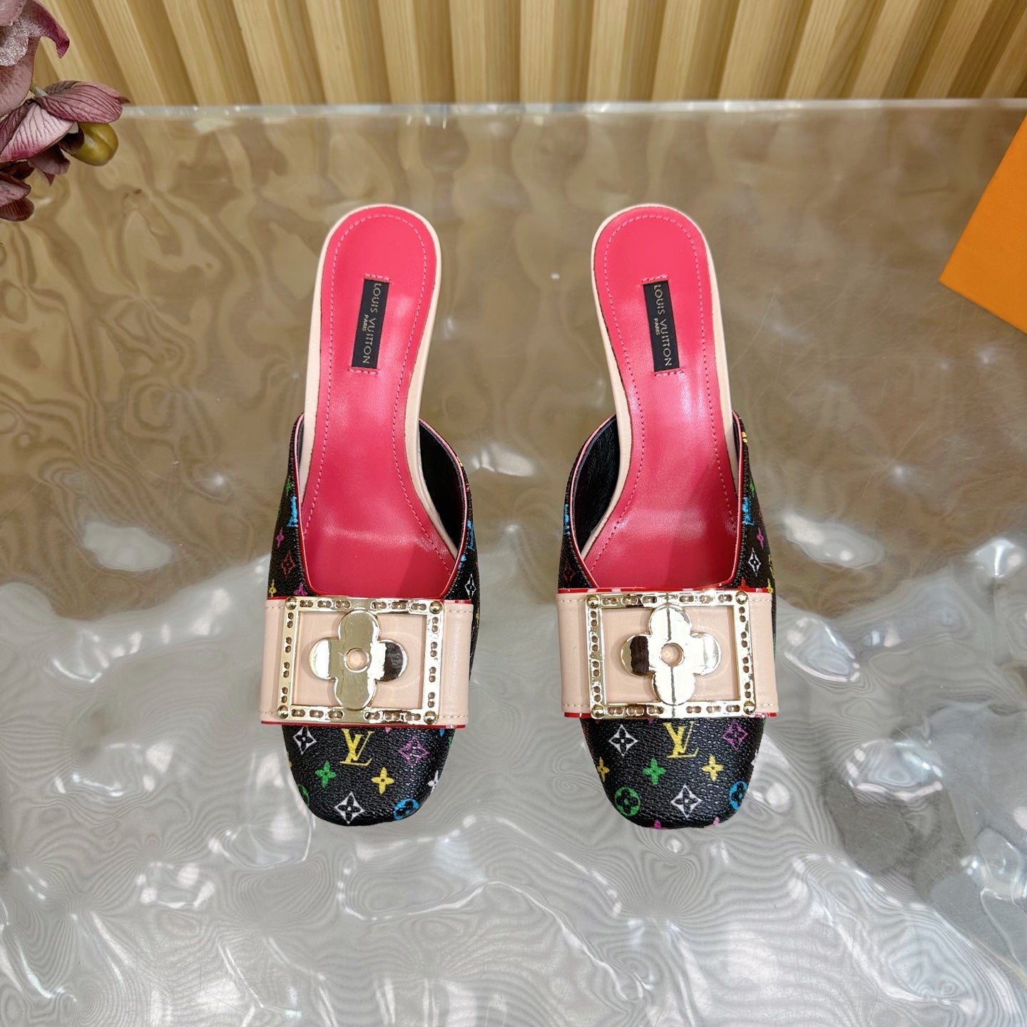 High Heel Slippers