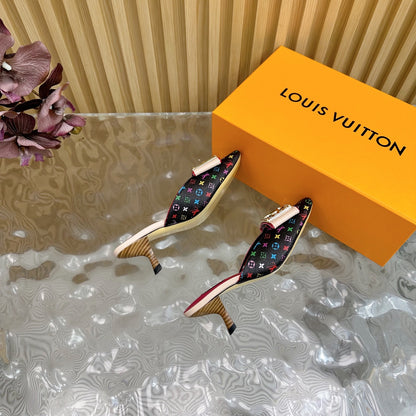 High Heel Slippers