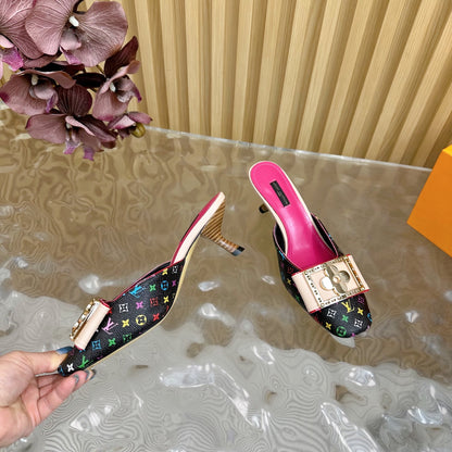 High Heel Slippers