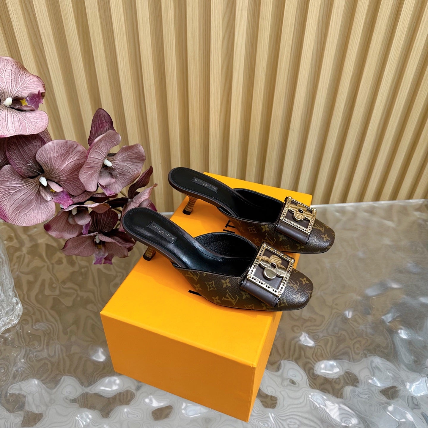 High Heel Slippers