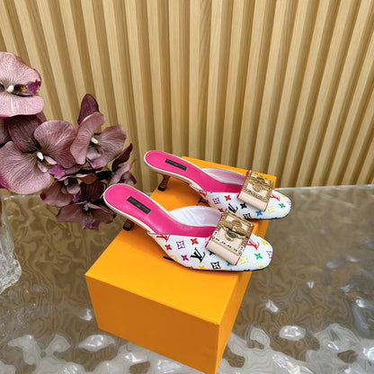 High Heel Slippers