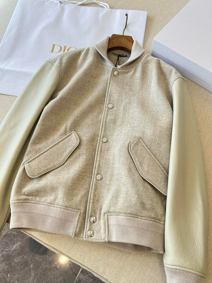 Leather Baseball Jacket