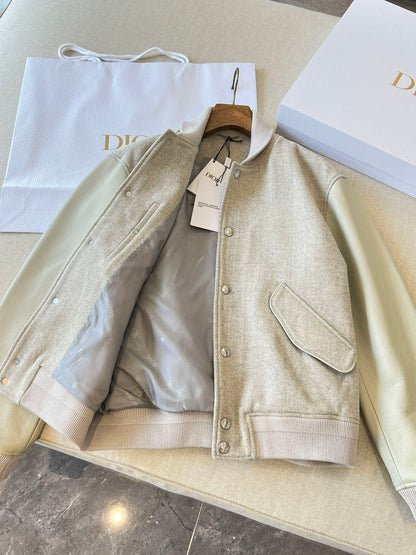 Leather Baseball Jacket