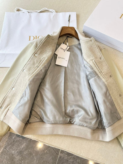 Leather Baseball Jacket
