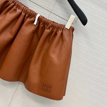Leather Skirt