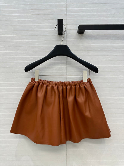 Leather Skirt