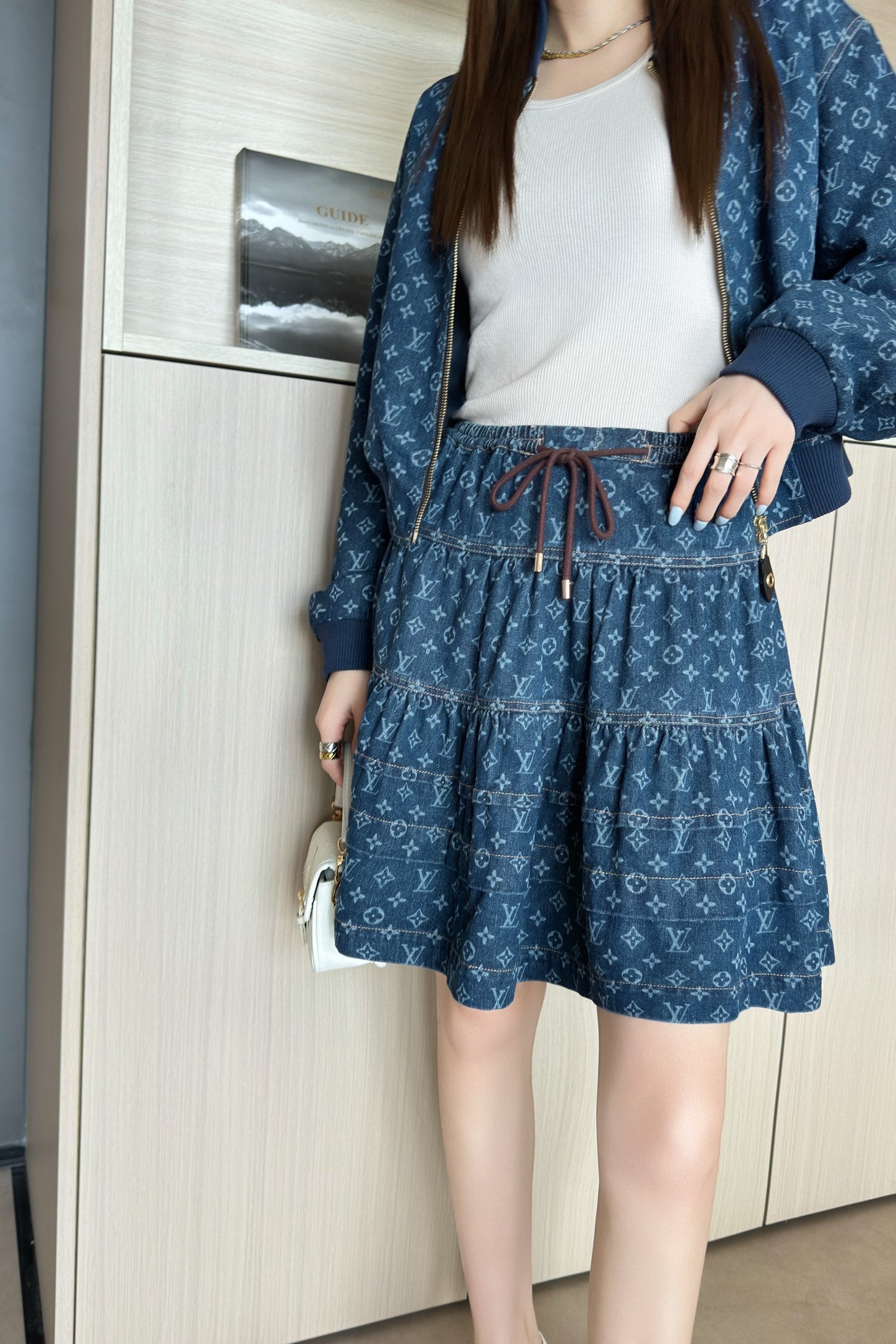 Denim skirt