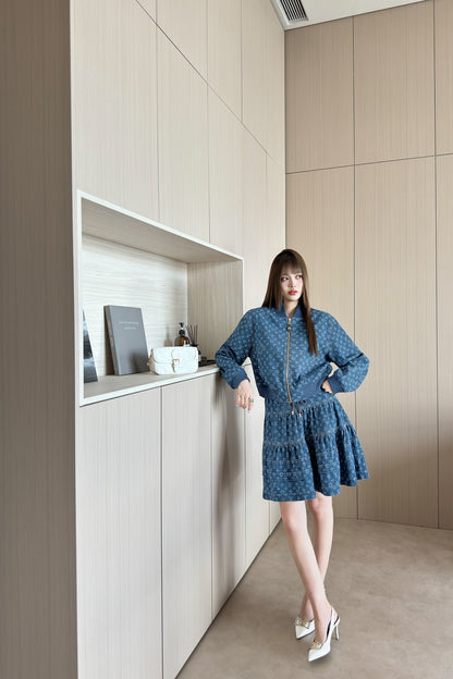 Denim skirt