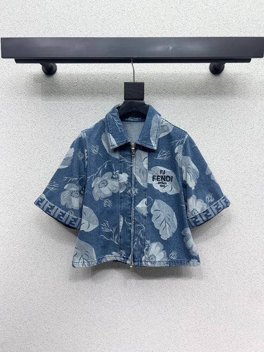 Denim Short sleeve shirt