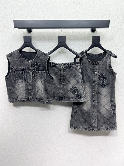 Denim vest