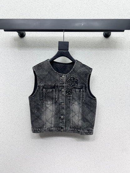 Denim vest