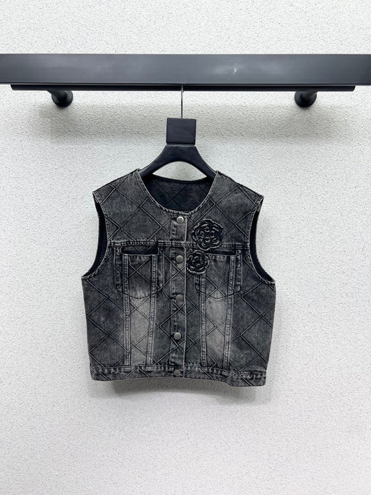 Denim vest