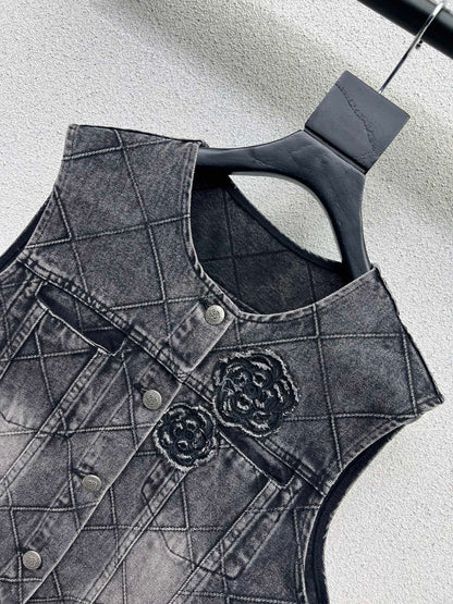 Denim vest