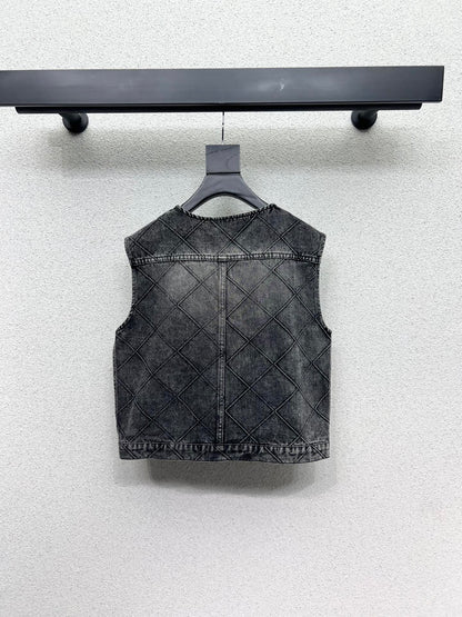 Denim vest