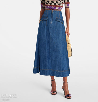 Denim skirt
