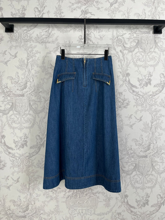 Denim skirt