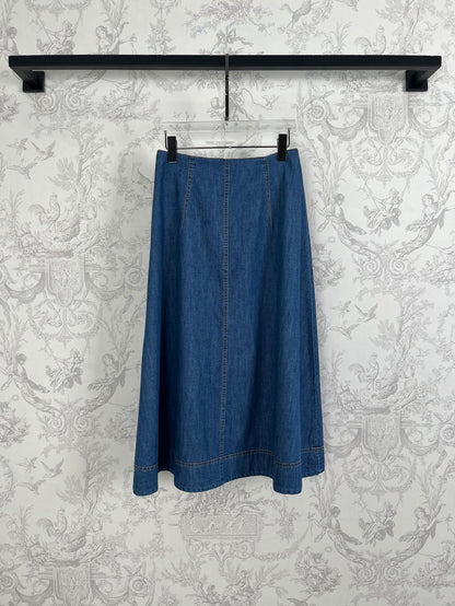 Denim skirt