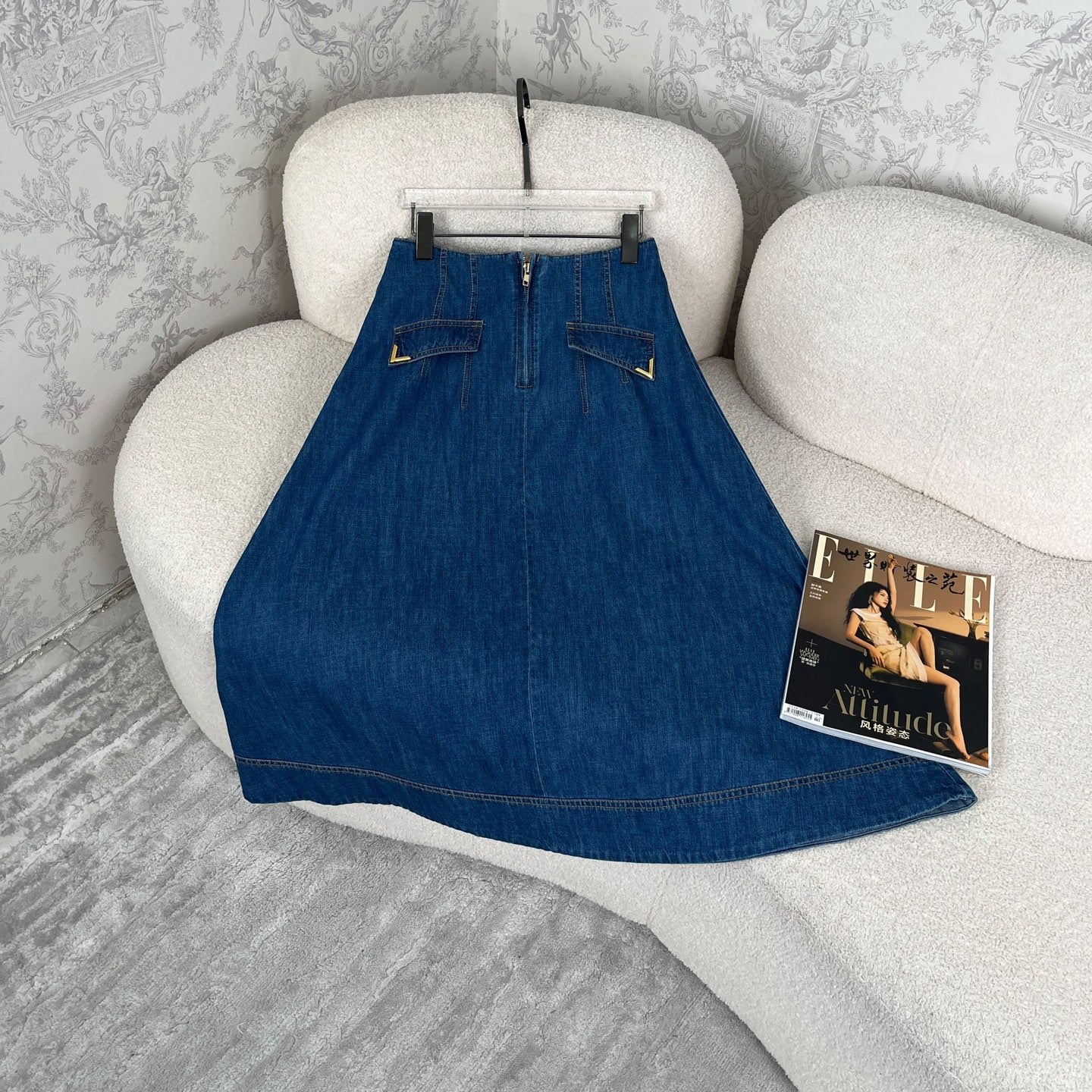 Denim skirt