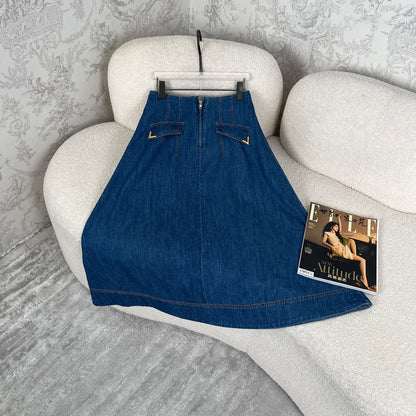 Denim skirt