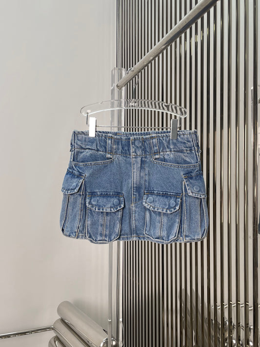 Denim skirt