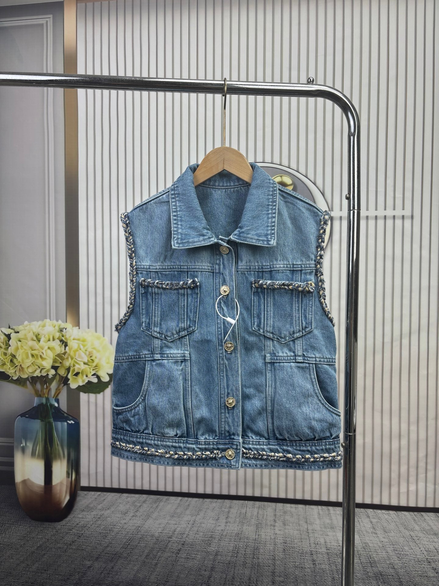 Denim vest
