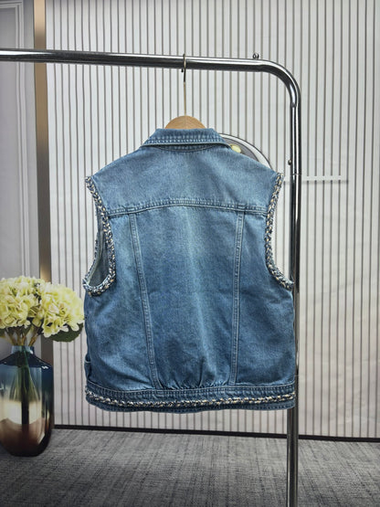 Denim vest
