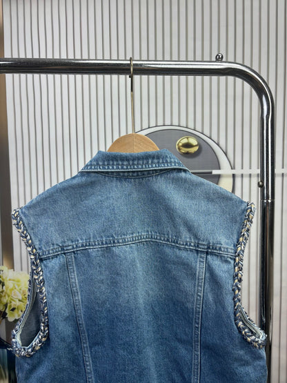 Denim vest