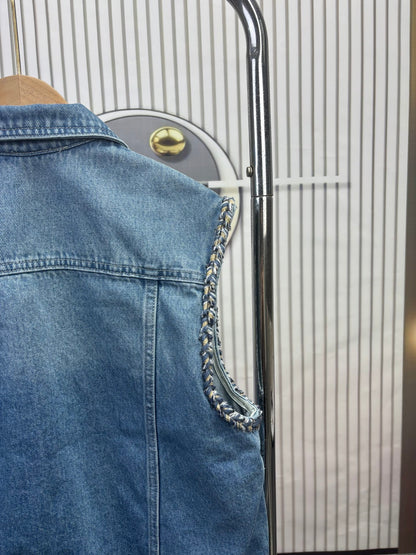 Denim vest