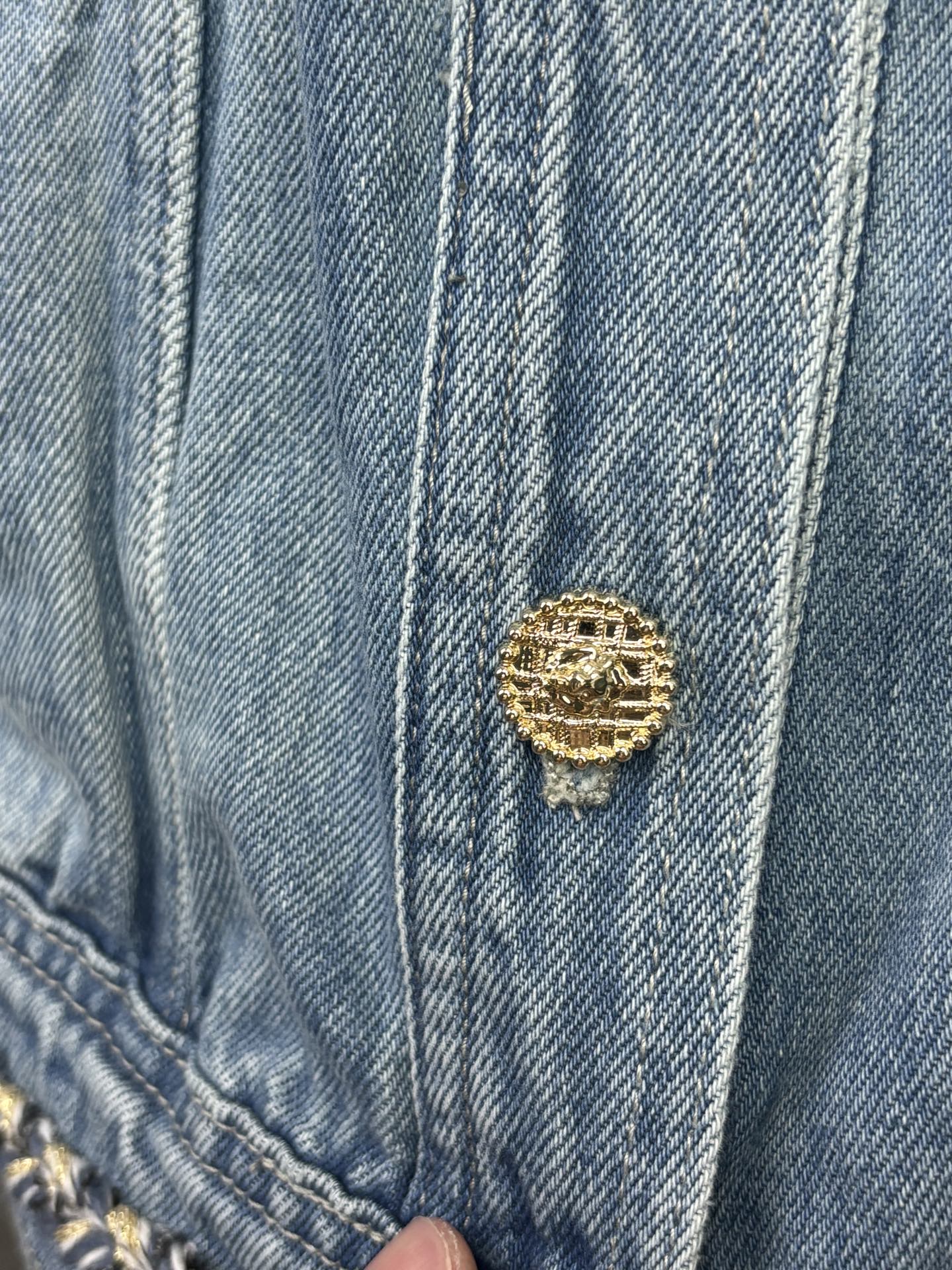 Denim vest