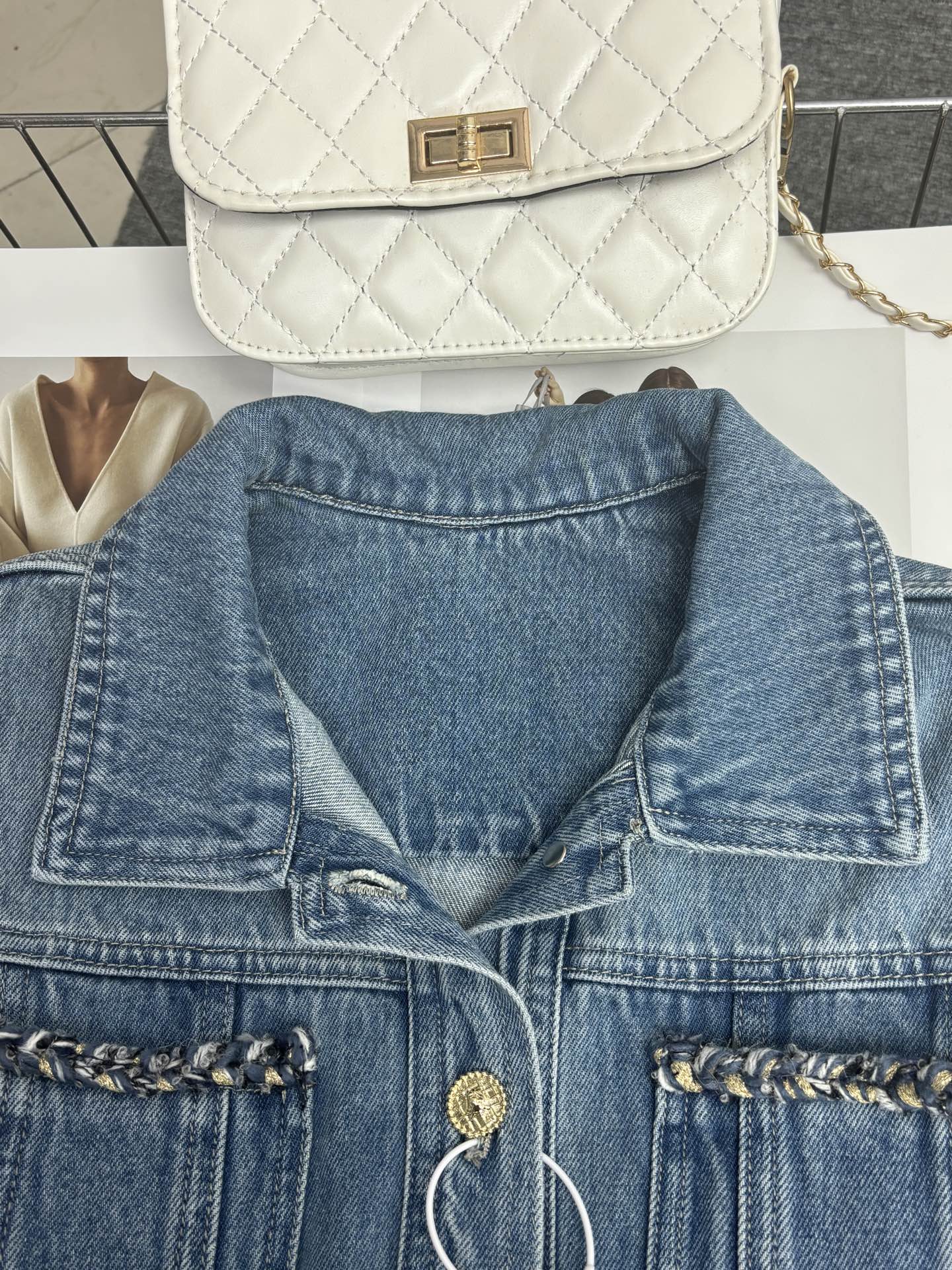 Denim vest