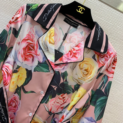 Long Sleeved Shirt+Casual Pants