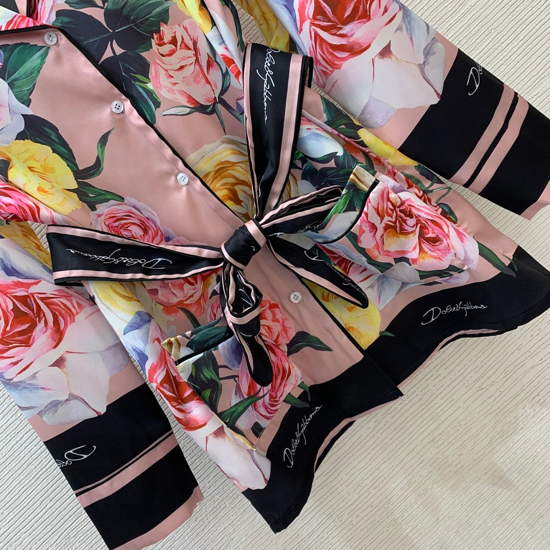 Long Sleeved Shirt+Casual Pants