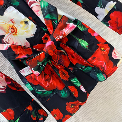 Long Sleeved Shirt+Casual Pants