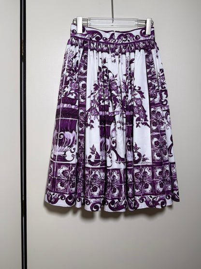 Long Sleeved Shirt+Skirt