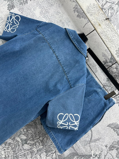 Denim Short sleeve shirt